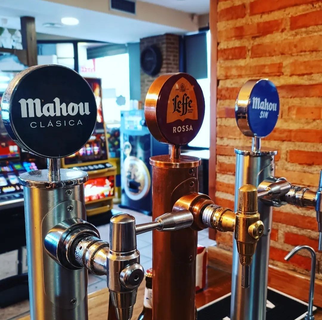 bebidas, tiradores de cerveza