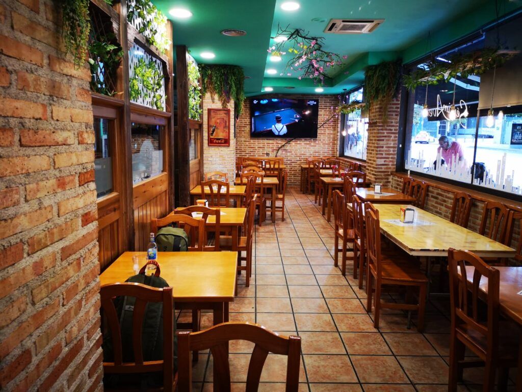 imagen interior restaurante septima avenida mostoles 21